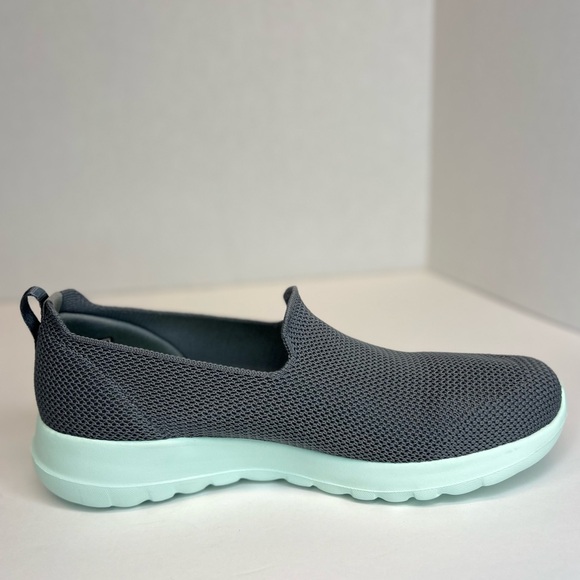 Skechers Go Walk Joy Sensational Day Womens Sz 8.5 124187 Displays Grey/Mint - Picture 7 of 15